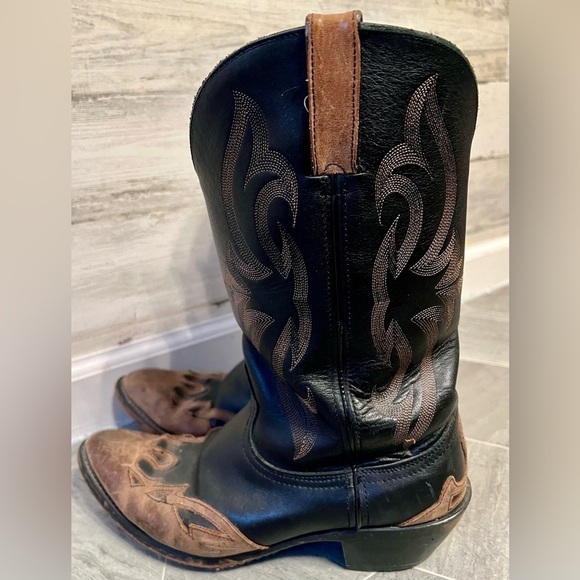 Durango Black and Brown Western Boots Classic Design main image 5